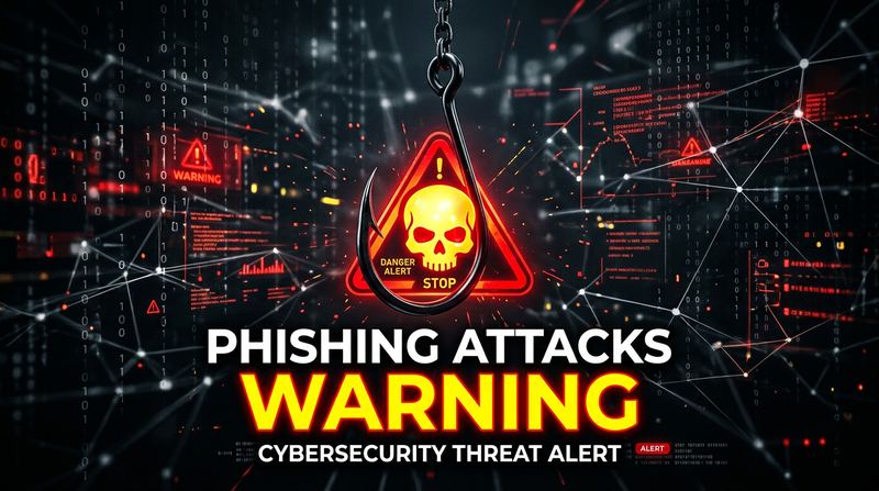 Phishing attacks warning thumbnail